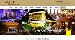 Desktop Screenshot of kcresidencykatra.com